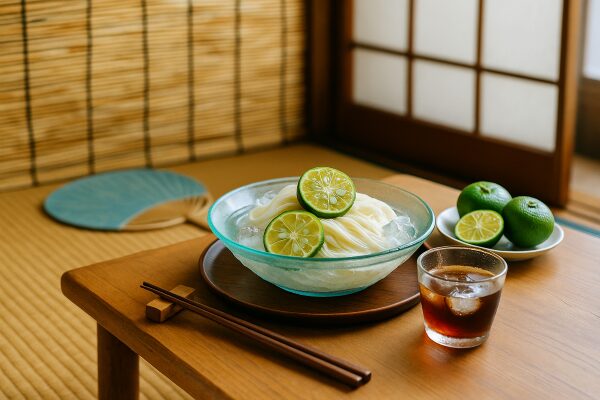 石垣島産シークワーサー素麵にもぴったり